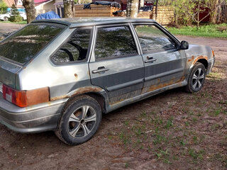 2009 Lada (ВАЗ) 2114, серый, 75000 рублей, вид 2