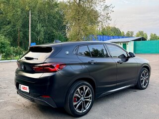 2021 BMW X2 xDrive18d I (F39), чёрный, 3650000 рублей, вид 5
