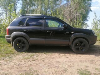 2005 Hyundai Tucson I, чёрный, 870000 рублей, вид 4