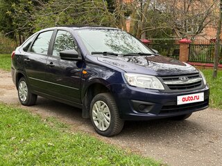2016 Lada (ВАЗ) Granta I, синий, 465000 рублей, вид 5