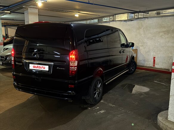 2011 Mercedes-Benz Viano Extralong L3 I (W639) Рестайлинг, чёрный, 2300000 рублей - вид 5