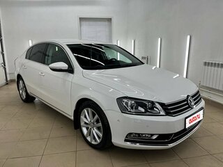 2012 Volkswagen Passat B7, белый, 1267000 рублей, вид 2