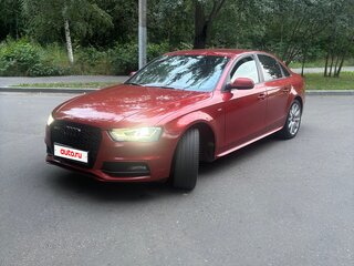 2012 Audi A4 IV (B8) Рестайлинг, красный, 1600000 рублей, вид 3