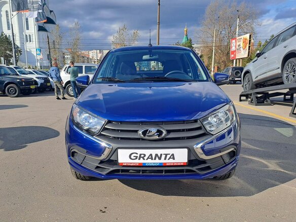 2026 Lada (ВАЗ) Granta I Рестайлинг, синий - вид 7