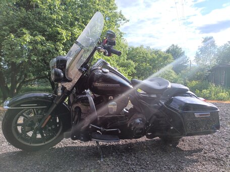 2014 Harley-Davidson Road King, чёрный, 1106000 рублей, вид 5