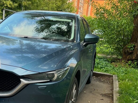 2019 Mazda CX-5 II, голубой