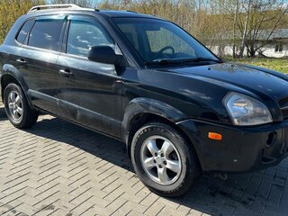 2005 Hyundai Tucson I, чёрный, 600000 рублей, вид 3