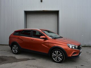 2019 Lada (ВАЗ) Vesta SW Cross I, оранжевый, 949000 рублей, вид 2