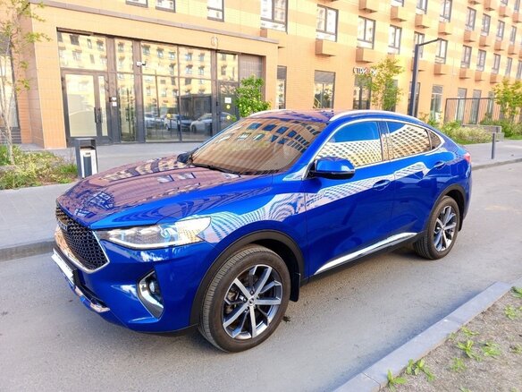 2021 Haval F7x I, синий, 1705500 рублей