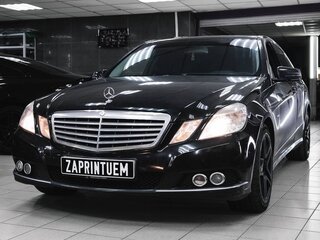 2009 Mercedes-Benz E-Класс 220 5G-Tronic IV (W212, S212, C207), чёрный, 1200000 рублей, вид 1
