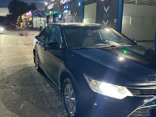 2014 Toyota Camry VII (XV50) Рестайлинг, чёрный, 1790000 рублей, вид 1