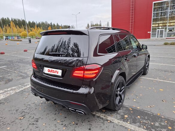2018 Mercedes-Benz GLS 350 d I (X166), чёрный - вид 6
