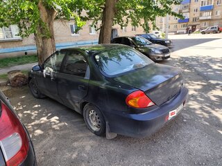 2006 Kia Spectra I Рестайлинг 2, синий, 200000 рублей, вид 4