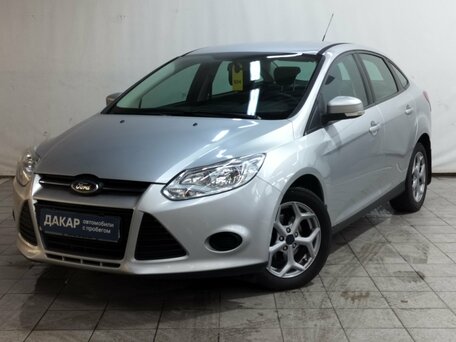 2014 Ford Focus III, серебристый, 670000 рублей, вид 1