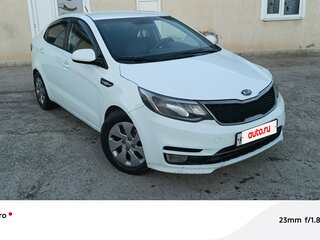 2015 Kia Rio III, белый, 750000 рублей, вид 4