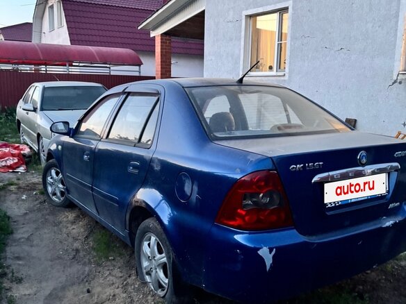 2007 Geely CK (Otaka) I, синий, 130000 рублей - вид 5