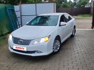 2012 Toyota Camry VII (XV50), белый, 1577000 рублей, вид 2