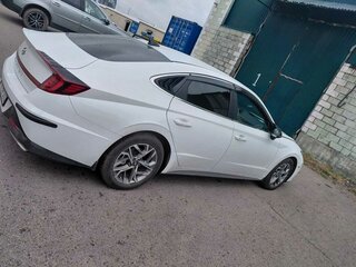 2021 Hyundai Sonata VIII (DN8), белый, 1700000 рублей, вид 5