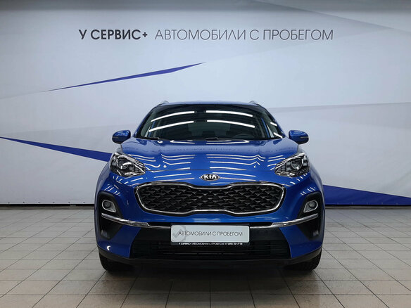 2021 Kia Sportage IV Рестайлинг, синий, 2419000 рублей - вид 5