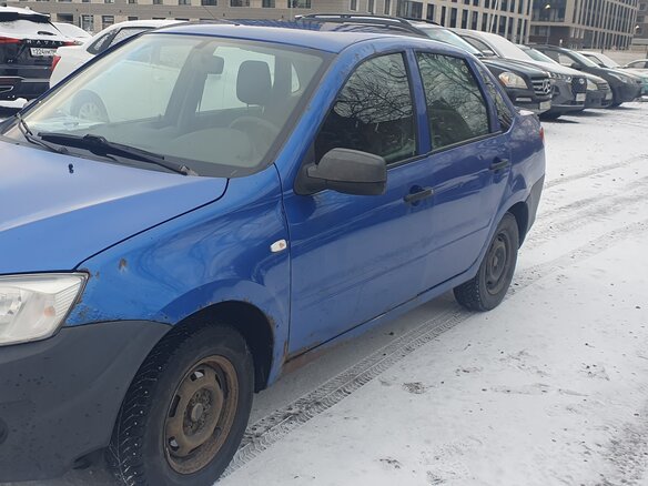 2017 Lada (ВАЗ) Granta I, синий, 230000 рублей - вид 14