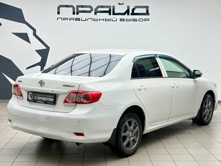 2011 Toyota Corolla X (E140, E150) Рестайлинг, белый, 869000 рублей, вид 3