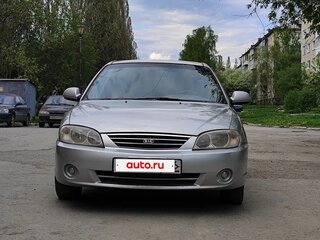2009 Kia Spectra I Рестайлинг 2, серебристый, 340000 рублей, вид 1