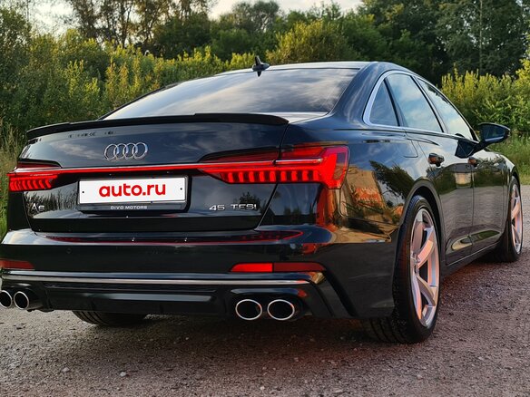 2021 Audi A6 40 TFSI V (C8), чёрный, 3200000 рублей - вид 12