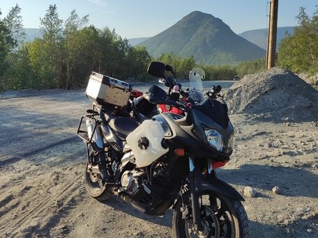 2013 Suzuki V-Strom DL 650, серый, 550000 рублей, вид 2