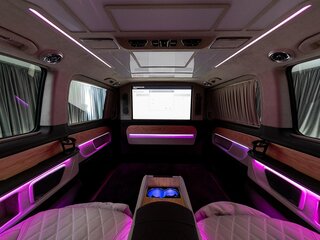 2021 Mercedes-Benz V-Класс Extra Long 250 d экстра длинный III (W447) Рестайлинг, чёрный, 9900000 рублей, вид 2
