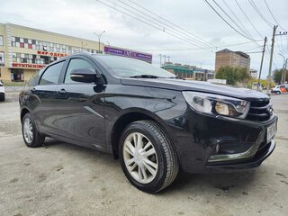 2019 Lada (ВАЗ) Vesta SW I, чёрный, 819299 рублей, вид 3