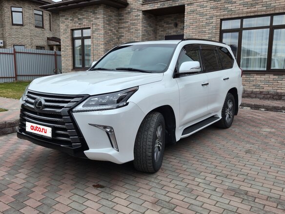 2019 Lexus LX 450d III Рестайлинг 2, белый - вид 2