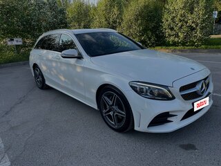 2019 Mercedes-Benz C-Класс 200 d IV (W205) Рестайлинг, белый, 2600000 рублей, вид 2