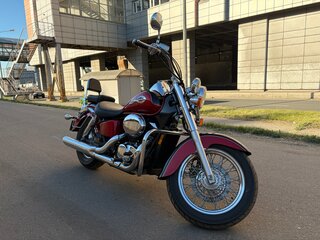 2002 Honda VT 750, красный, 385000 рублей, вид 1