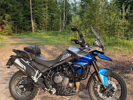 2022 Triumph Tiger 850 Sport, синий, 1010000 рублей, вид 2