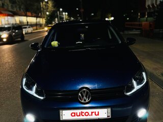 2010 Volkswagen Golf VI, синий, 610000 рублей, вид 2