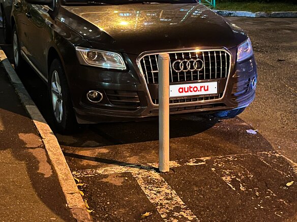 2012 Audi Q5 I (8R) Рестайлинг, чёрный - вид 3