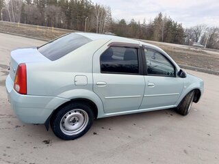 2009 Renault Logan I, зелёный, 370000 рублей, вид 2