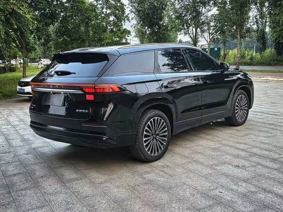 2025 Chery Tiggo 9 19.43 kWh I (China Market) Рестайлинг, чёрный - вид 3