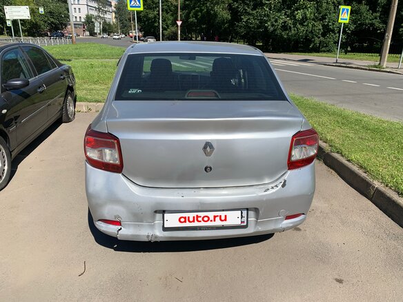 2015 Renault Logan II, серый, 300000 рублей - вид 5