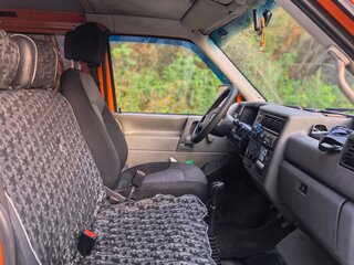 1997 Volkswagen Transporter T4, оранжевый, 650000 рублей, вид 4