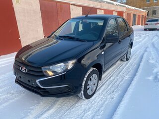 2024 Lada (ВАЗ) Granta Euro-2 I Рестайлинг, чёрный, 950000 рублей, вид 2