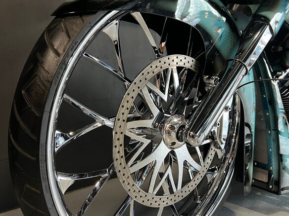 2014 Harley-Davidson Road Glide, голубой, 3150000 рублей - вид 15