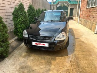 2008 Lada (ВАЗ) Priora I, чёрный, 190000 рублей, вид 2
