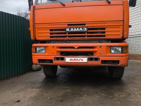 2006 КамАЗ 6520, оранжевый, 1000000 рублей, вид 4