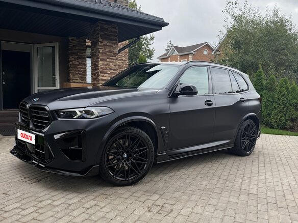 2023 BMW X5 M Competition III (F95) Рестайлинг, синий, 15500000 рублей - вид 2