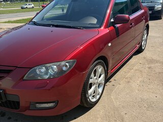 2008 Mazda 3 I (BK) Рестайлинг, красный, 900000 рублей, вид 1