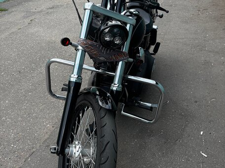 2011 Harley-Davidson Dyna Wide Glide, чёрный, 960000 рублей, вид 2