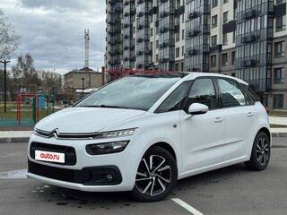 2017 Citroen C4 Picasso II Рестайлинг, белый, 1210000 рублей, вид 2