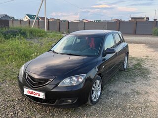 2006 Mazda 3 I (BK) Рестайлинг, чёрный, 390000 рублей, вид 1