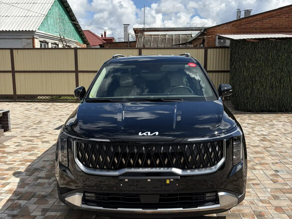 2025 Kia Carnival IV Рестайлинг, чёрный